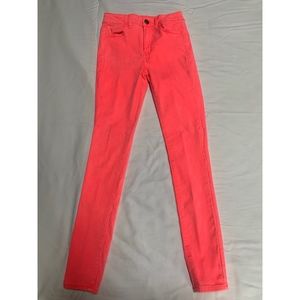 Neon Pink Size 2 Jeggings
